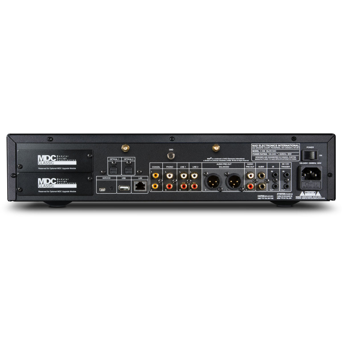 NAD C 658 BluOS Network Player Preamp - Thumbnail 4