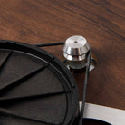 Rega Planar 3 50th Anniversary Edition Turntable - Walnut close-up of pulley