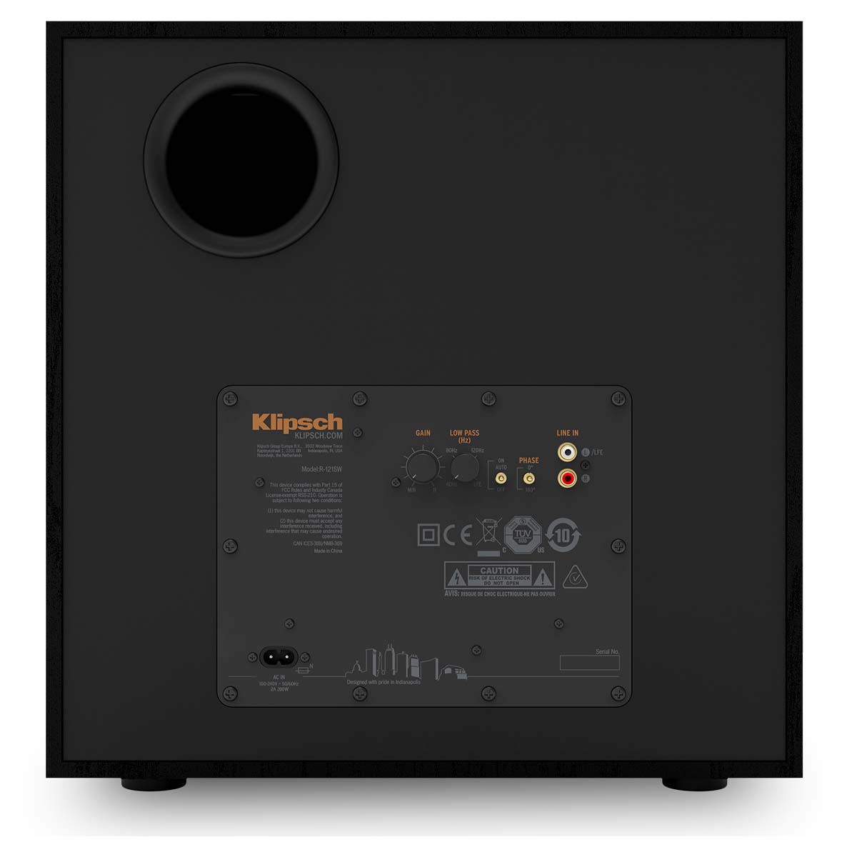 Klipsch R-121SW Subwoofer - Thumbnail 5