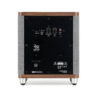Ruark Audio RS1 Powered Subwoofer - walnut/grey - rear components view