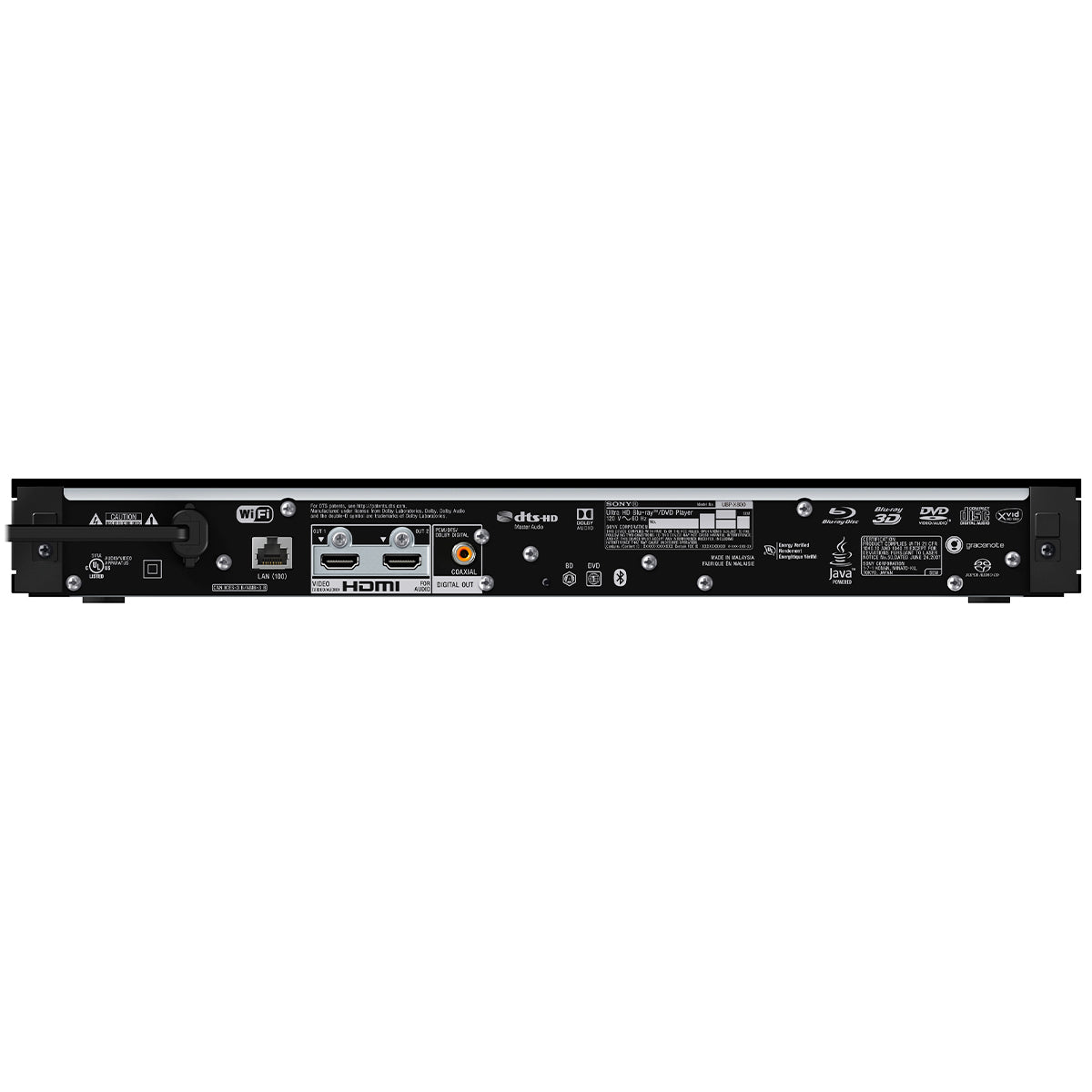 Sony UBP-X800M2 4K UHD Blu-ray Disc Player - Thumbnail 3