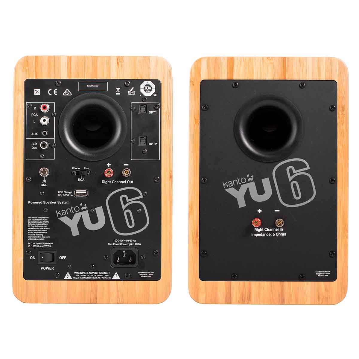 Kanto YU6 Bookshelf Speaker