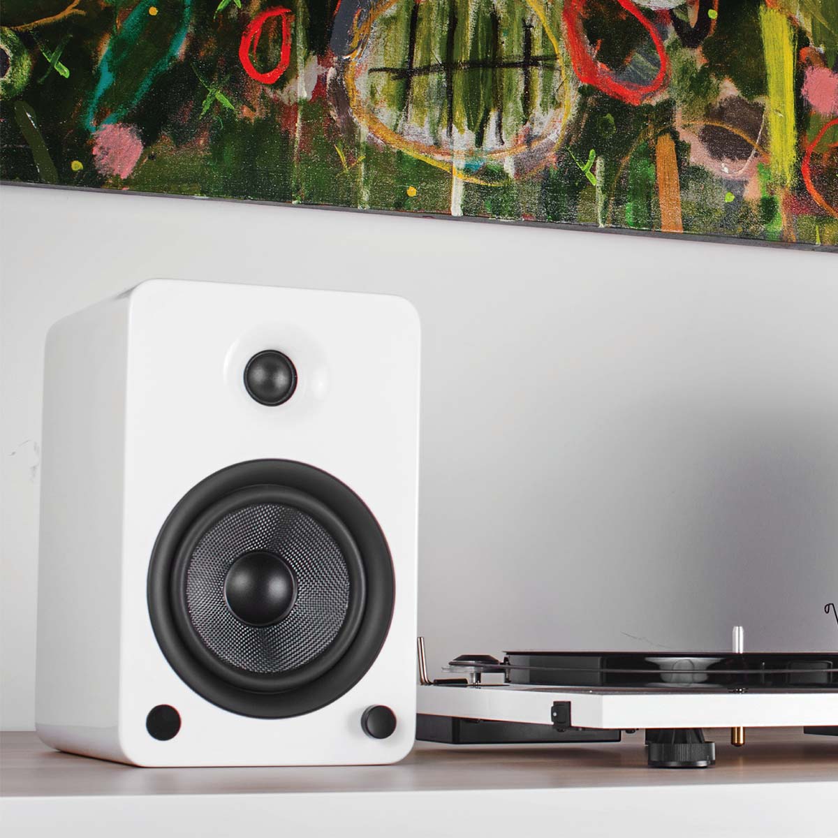 Kanto YU6 Powered Bluetooth Bookshelf Speaker Set - Thumbnail 3