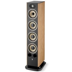 Focal OPEN BOX Aria Evo X No3 Floorstanding Loudspeaker - Walnut - Each - Excellent Condition