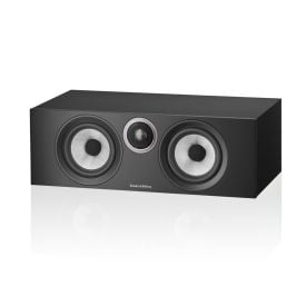 Bowers & Wilkins HTM6 S3 center channel speaker in black without grille