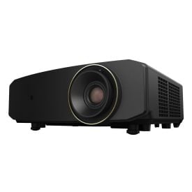 JVC LX-NZ30 4K Laser Home Theater Projector - Black angled front view
