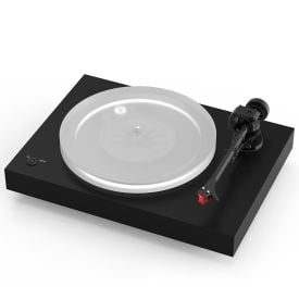 Pro-Ject X2B True Balanced Turntable - Satin Black - angled front view