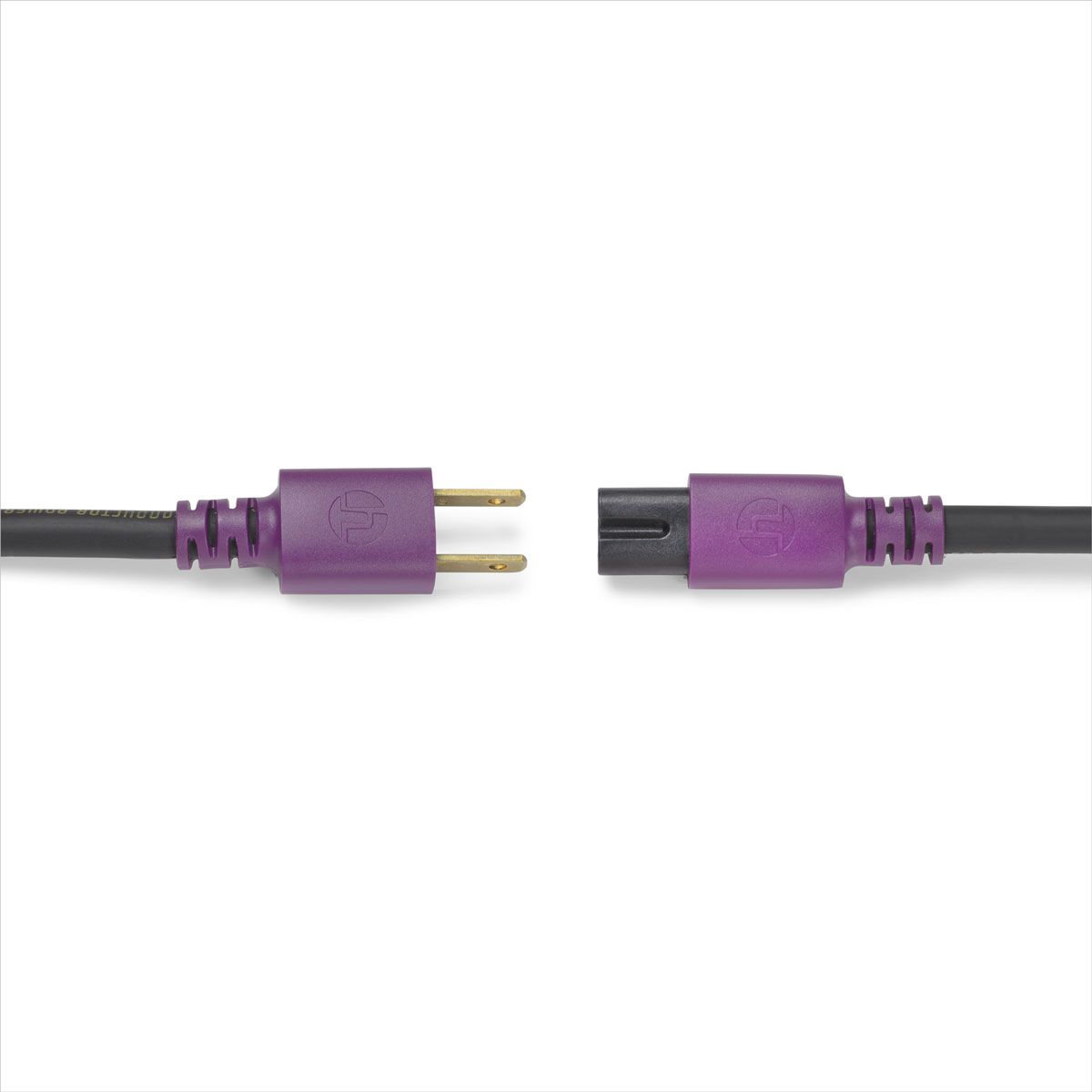 Transparent Hardwired 2-Conductor Power Cord