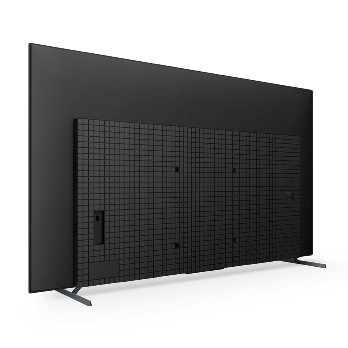 Sony BRAVIA XR A80L OLED 4K HDR Google TV (2023) angled rear view