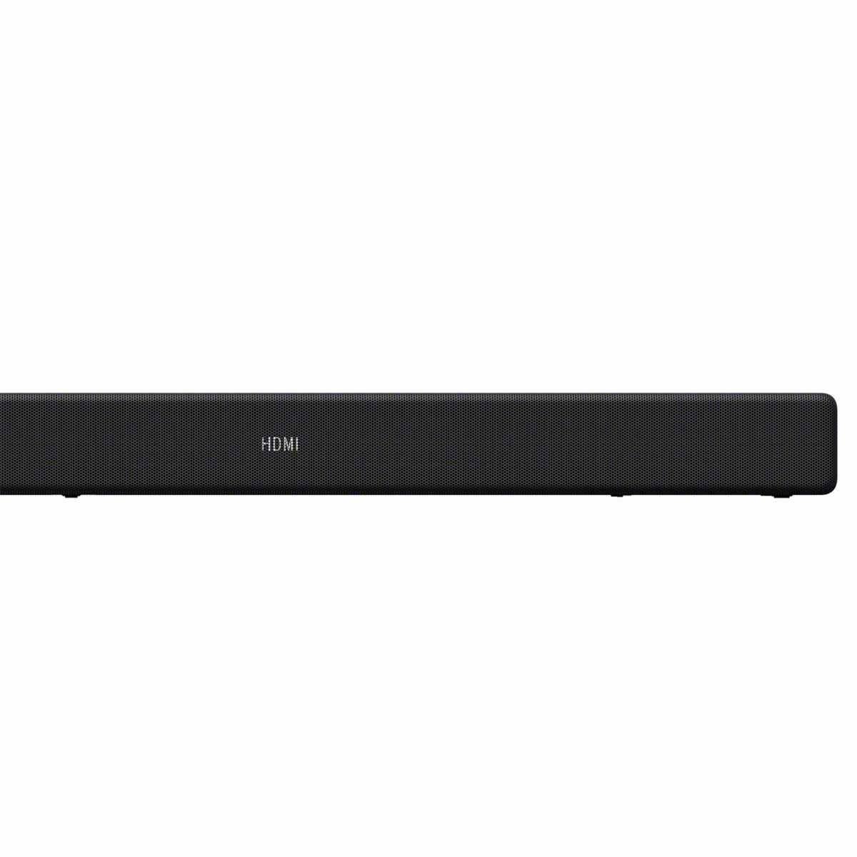 Sony HT-A5000 5.1.2 Dolby Atmos Soundbar, front display and grille detail
