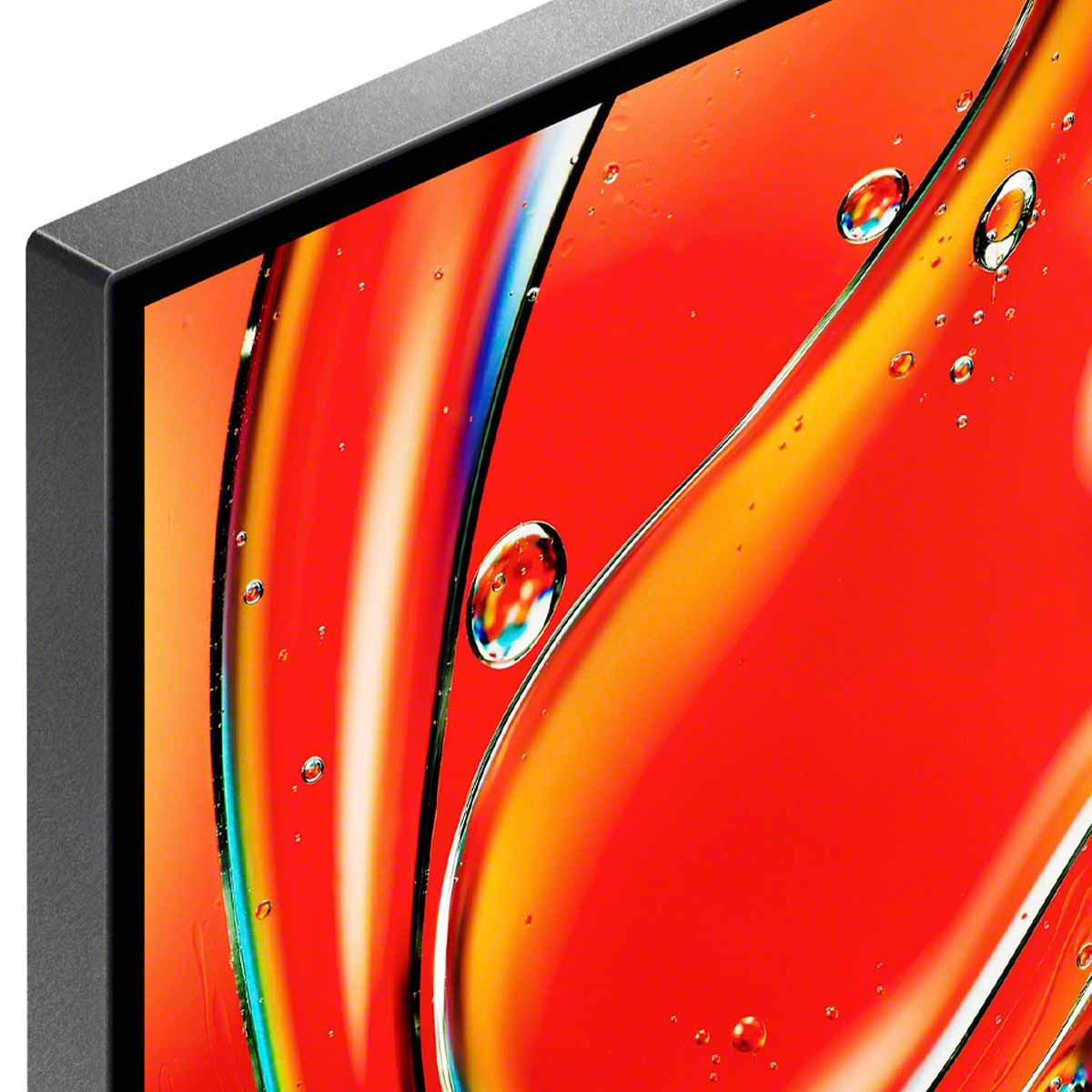Sony BRAVIA 7 Mini LED QLED 4K HDR Google TV (2024) - closeup of corner