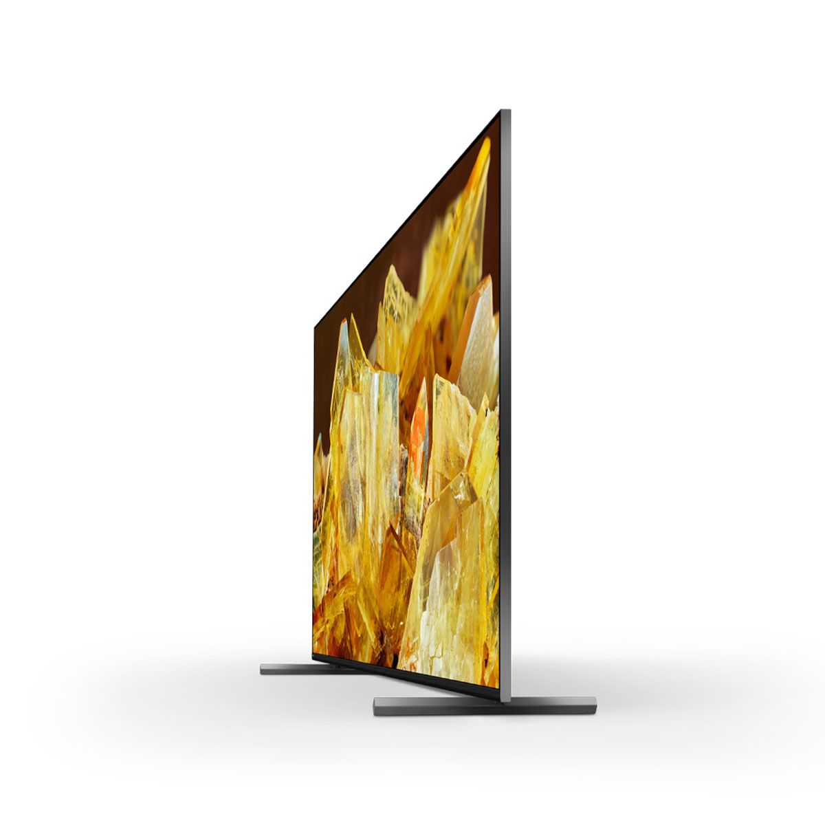 Sony BRAVIA XR X90L Full Array LED 4K HDR Google TV (2023) angled right side profile view