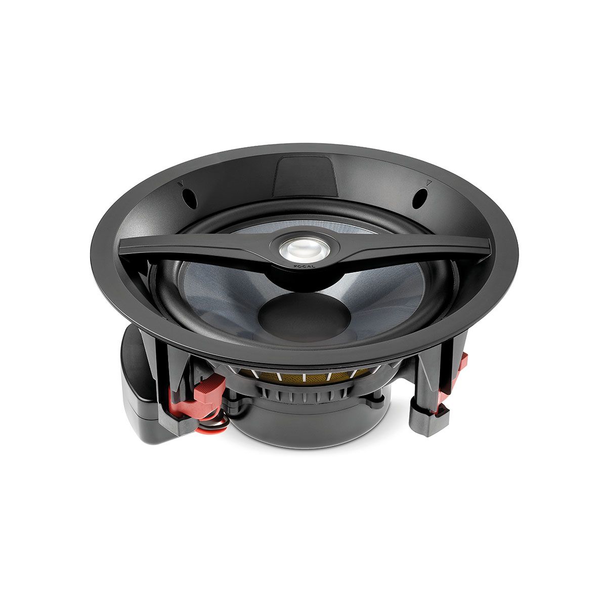 Focal Littora 200 ICW8 In-Wall/In-Ceiling Loudspeaker angled front view without grille