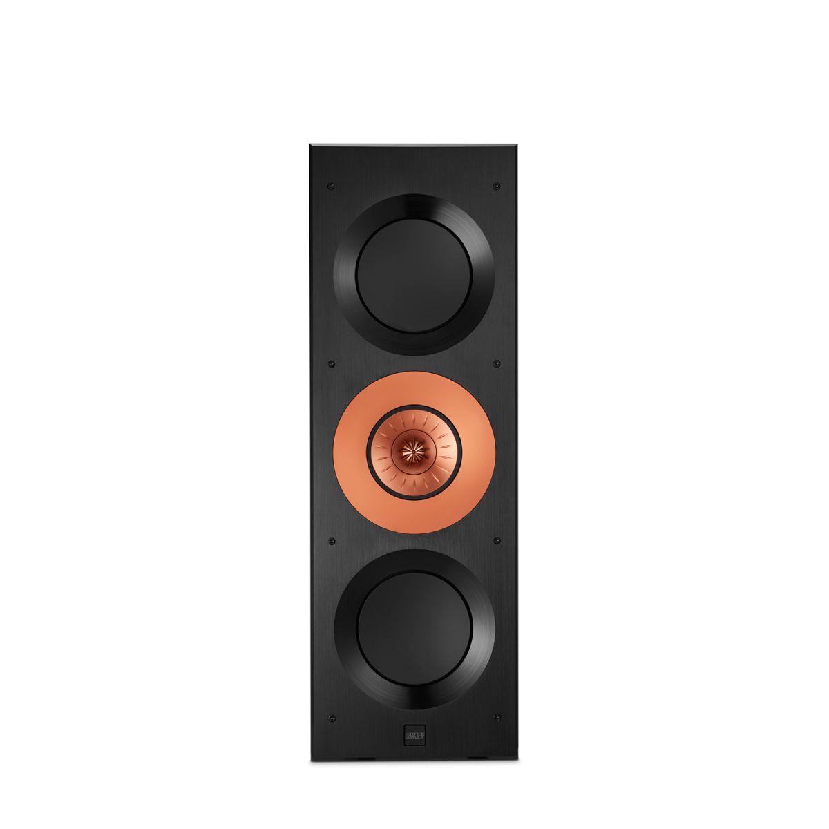 KEF Ci3160REF-THX Reference In-Wall THX Ultra2 Speaker - Copper Black - Each - front view