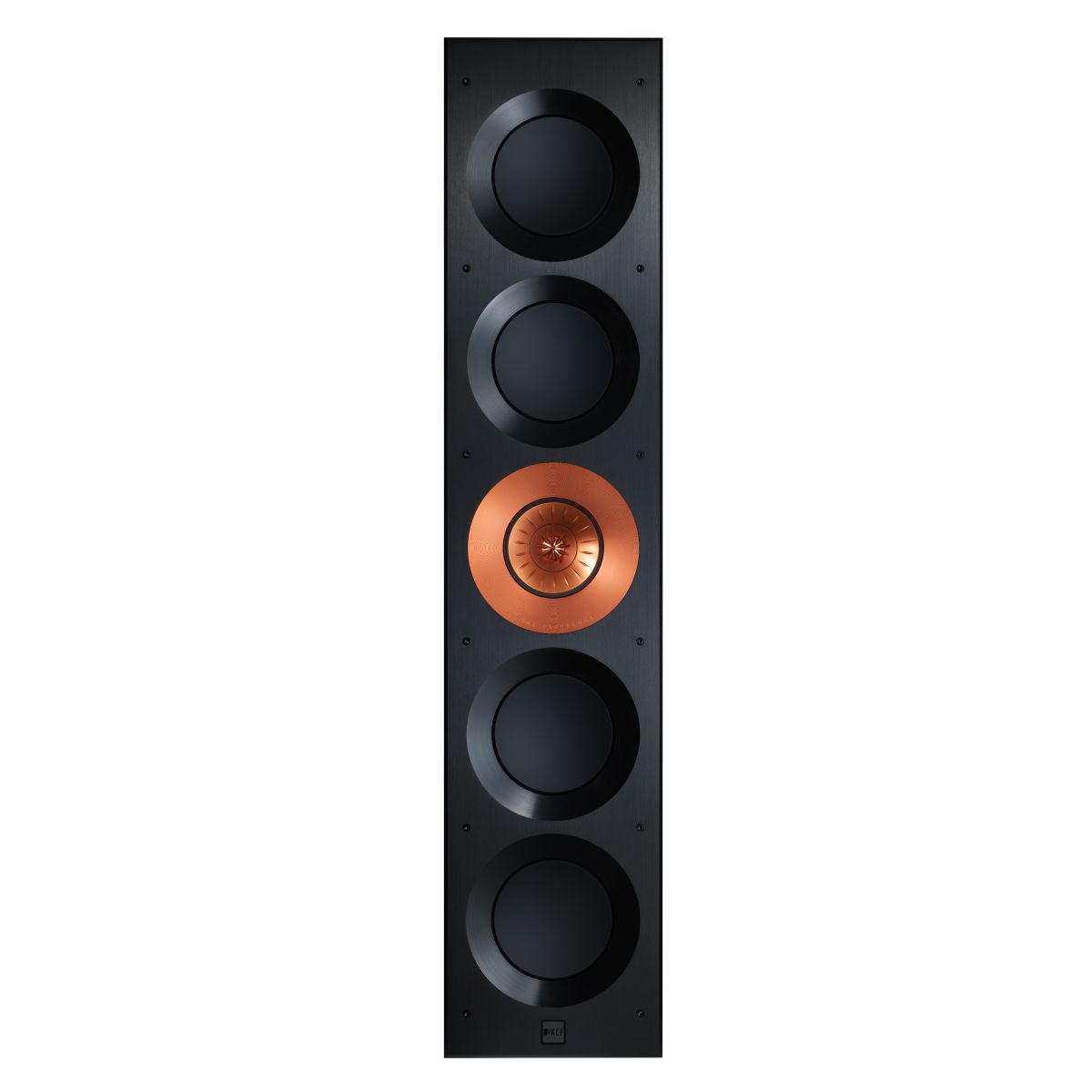 KEF Ci5160REF-THX Reference In-Wall THX Ultra2 Speaker - Copper Black - Each - front view