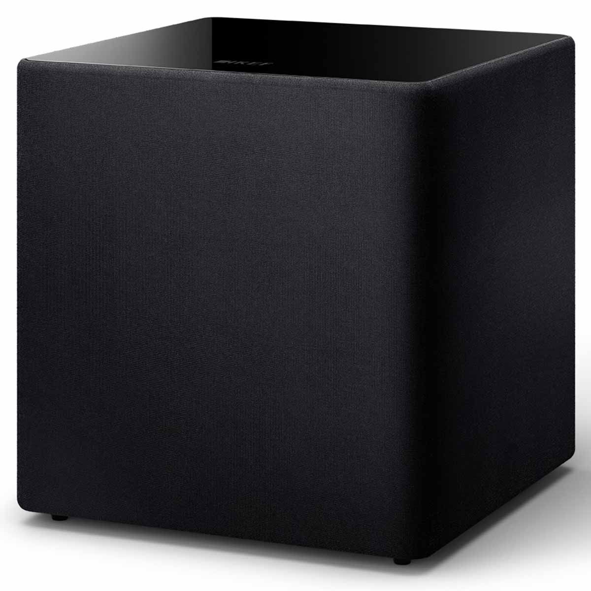 KEF Kube 15 MIE Subwoofer - Black angled front view