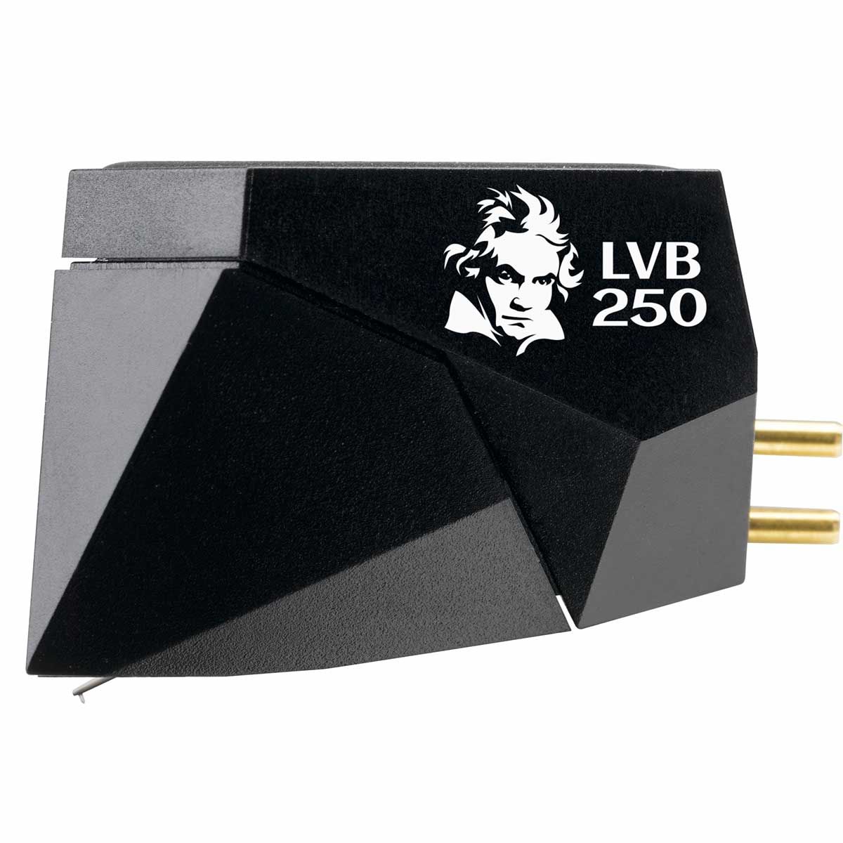 Ortofon 2M Black LVB 250 Moving Magnet Phono Cartridge, side angle