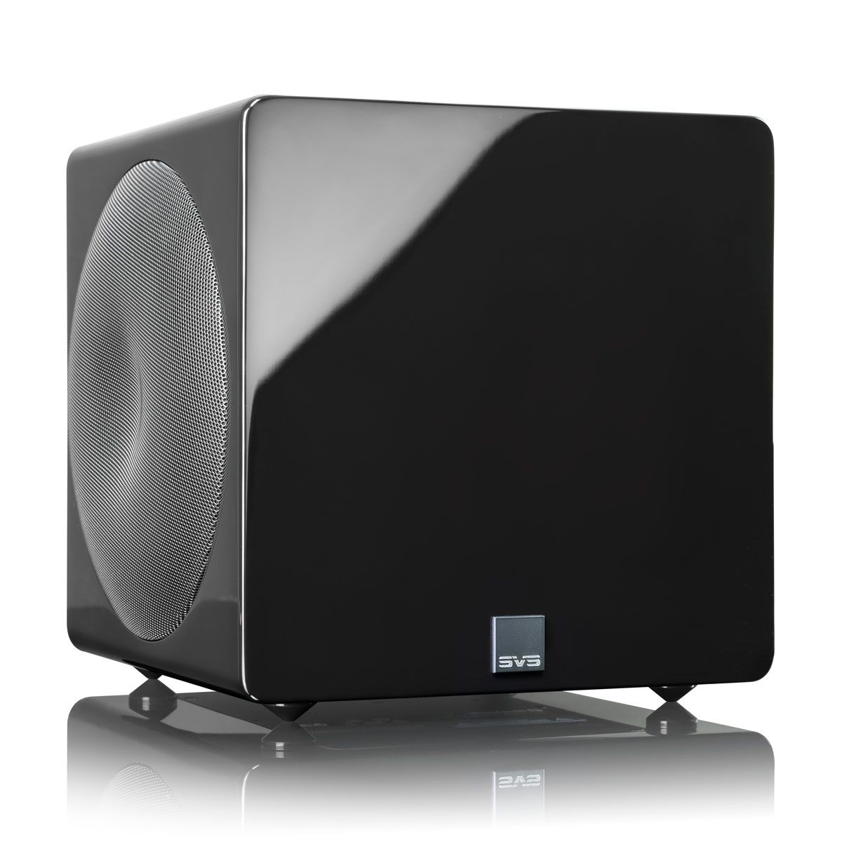 SVS 3000 Micro Subwoofer, Piano Black, Front