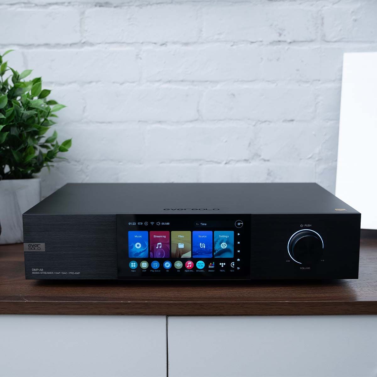 EverSolo DMP-A8 Network Streamer, DAC, & Preamp lifestyle image