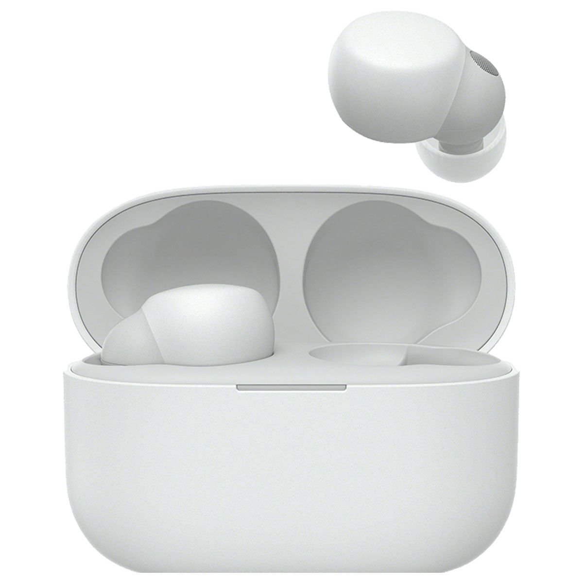 Sony Linkbuds S earbuds with case in white