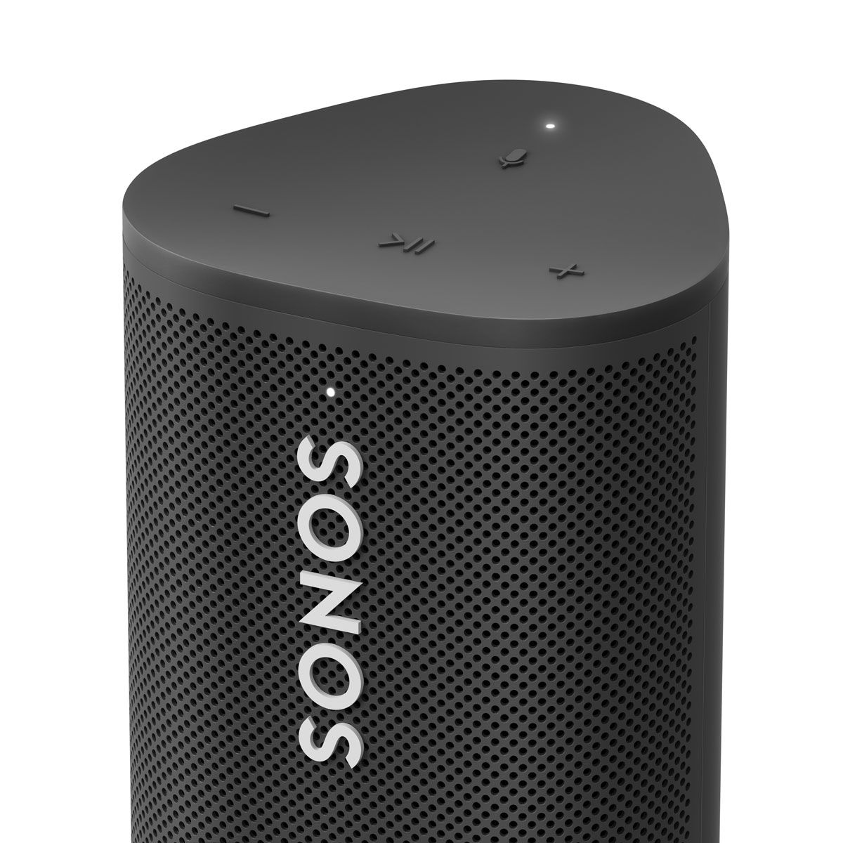 Sonos Roam Wireless Speaker, Black, Top Detail