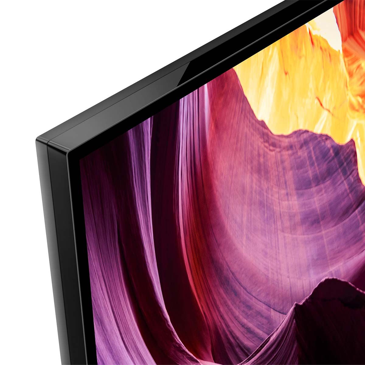 Sony X80K 4K LED Television, detailed bezel view
