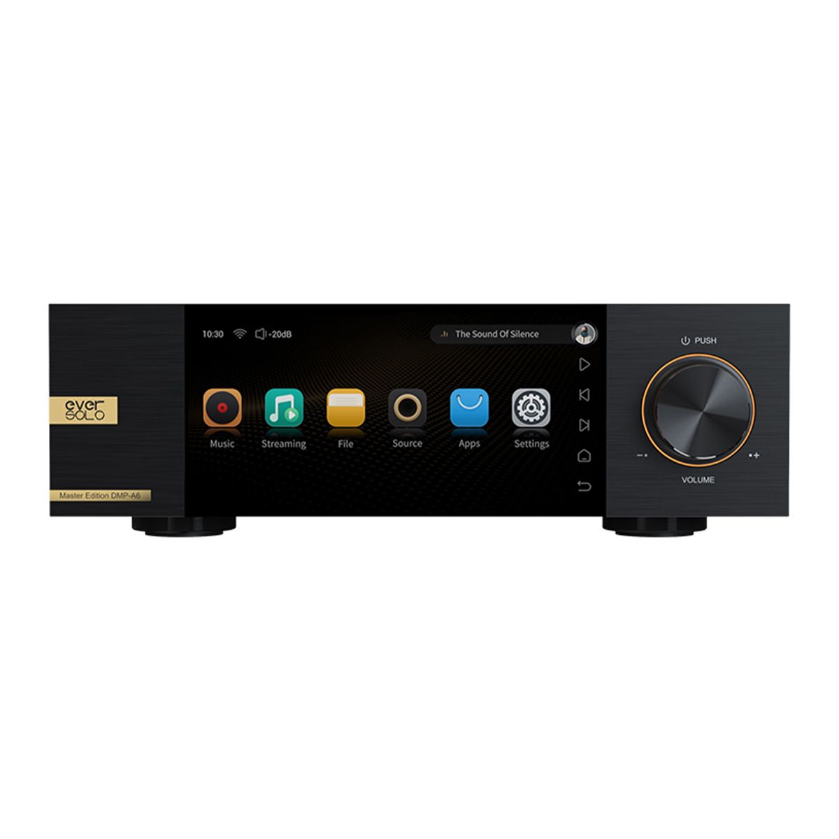 EverSolo DMP-A6 MASTER EDITION Network Streamer & DAC front view