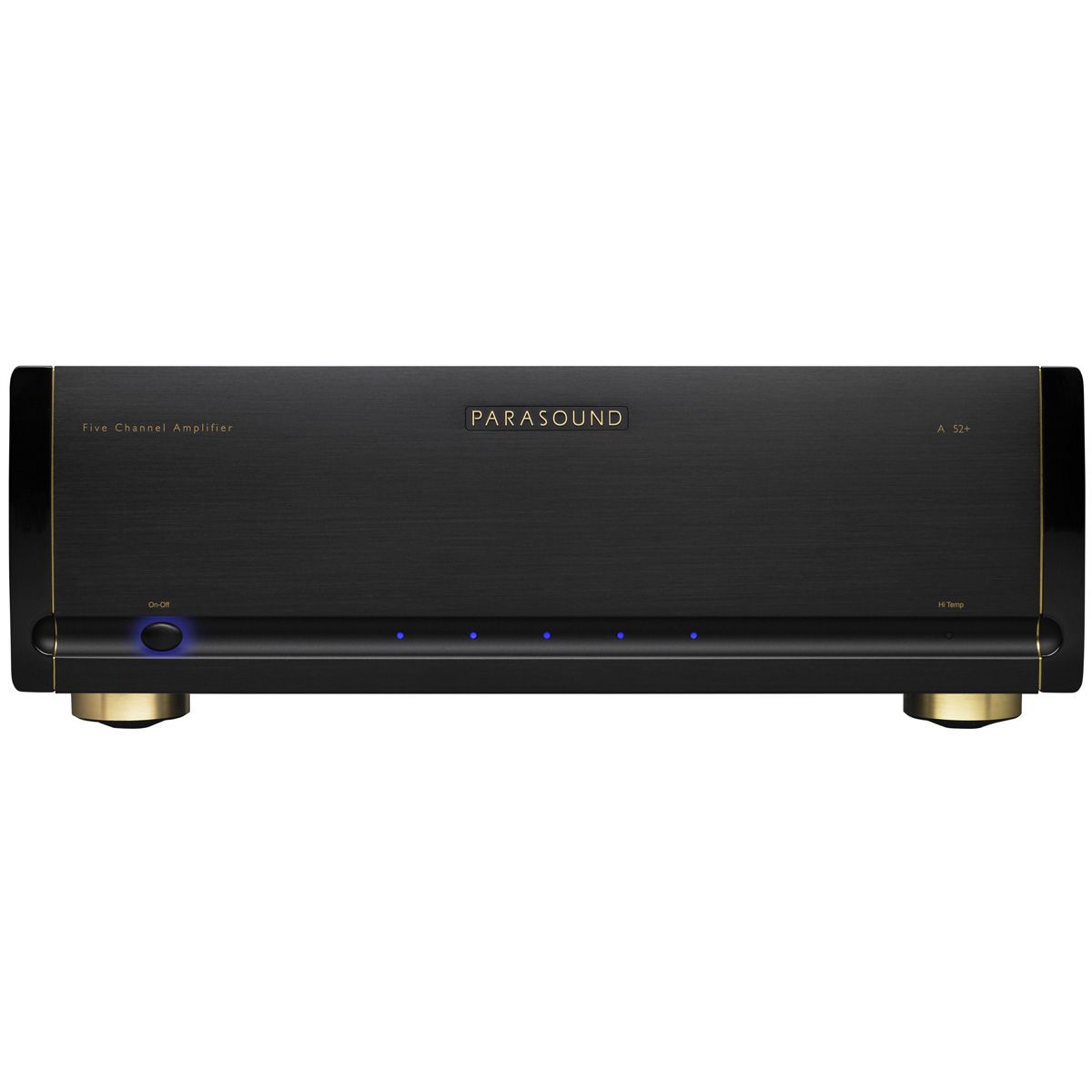 Parasound Halo A52+ Five-Channel Power Amplifier front view