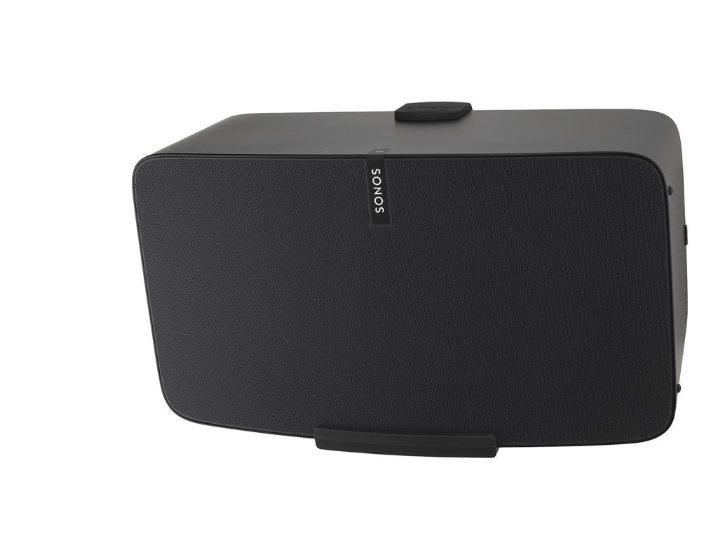 Front Sample View FLEXSON Horizontal Wall Mount for Sonos PLAY:5 (Single, Black)