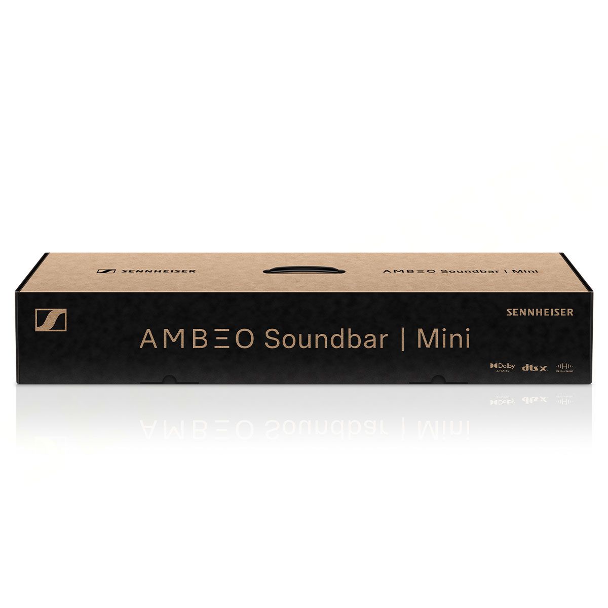 Sennheiser Ambeo Soundbar Mini packaging on white background 