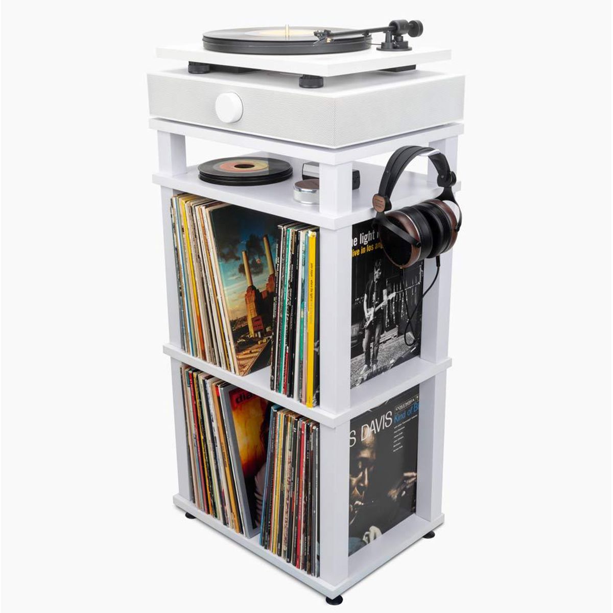 SpinStand Audio Component & Record Rack
