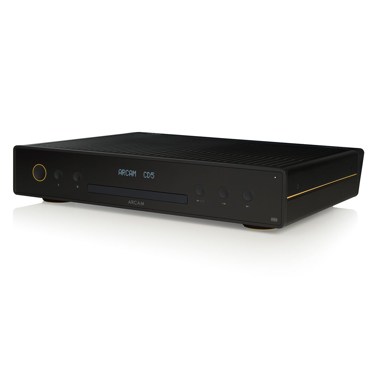 Arcam CD5 Compact Disc Player angled front view