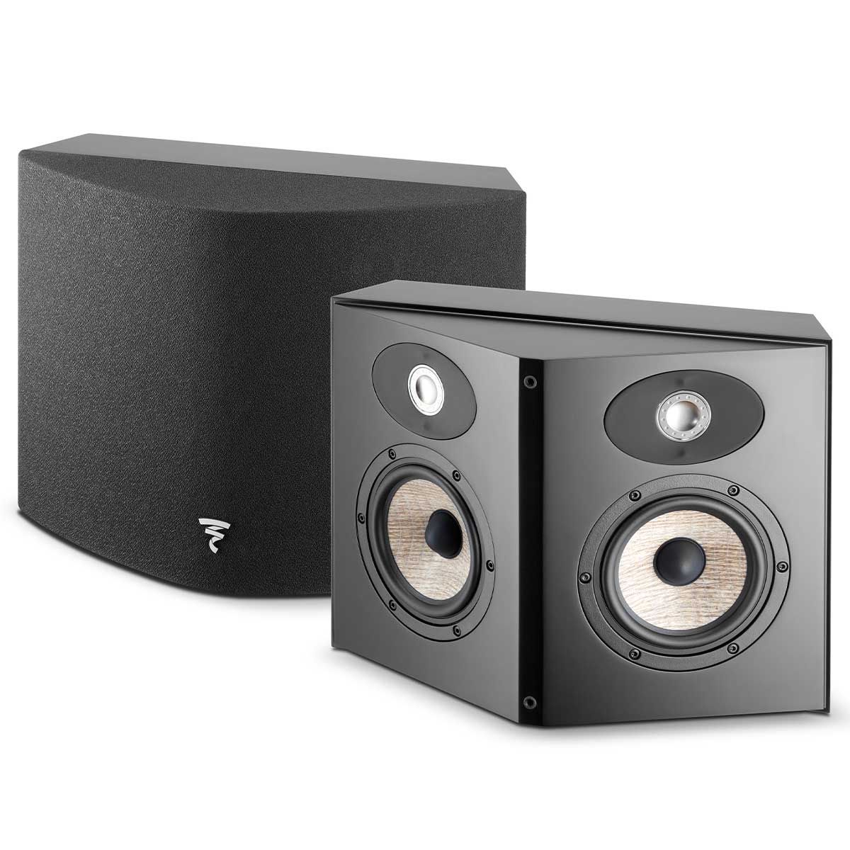 Focal Aria SR900 Surround Speakers, Satin Black, set of two