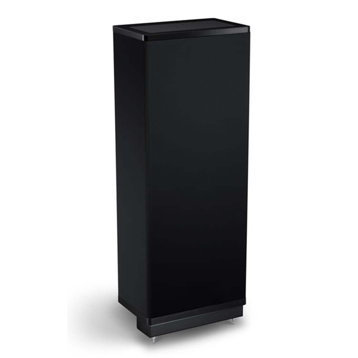 Vandersteen Model 1Ci+ Floorstanding Speakers, Black, single speaker front angle view