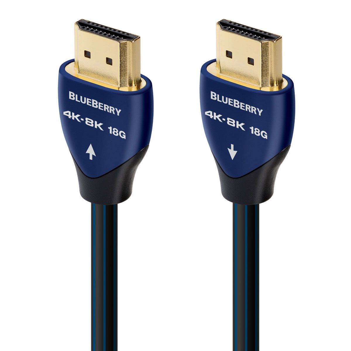 AudioQuest OPEN BOX  Blueberry 18G HDMI Cable - 3m-Excellent Condition