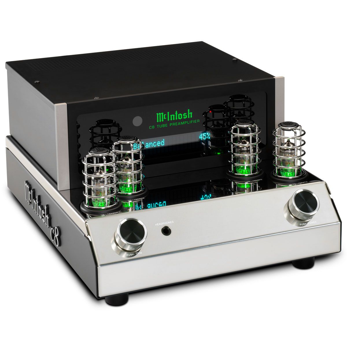 McIntosh C8 2-Channel Preamplifier, Angle