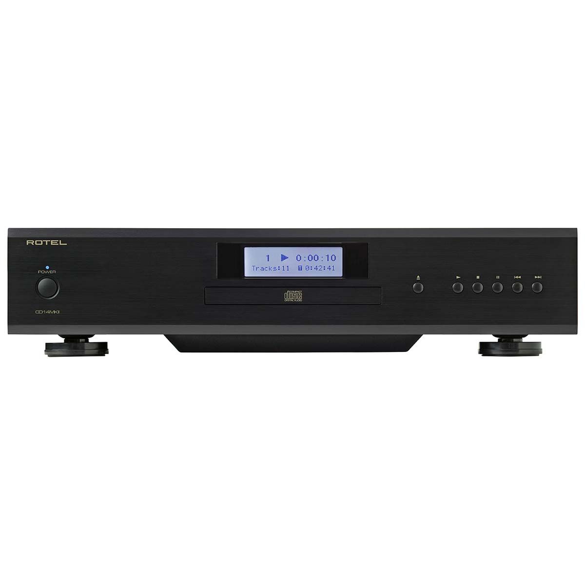 Rotel CD14MKII CD Player, Black, front view