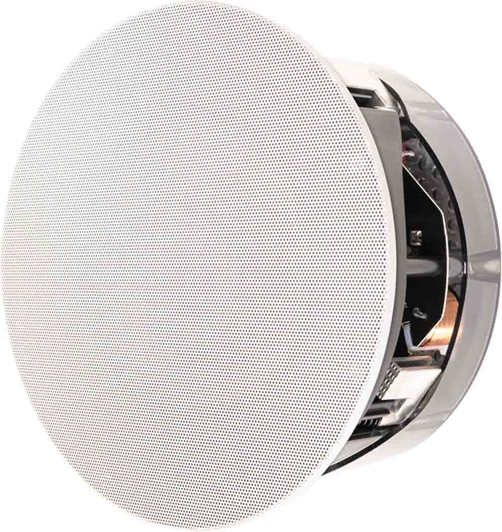 Paradigm CI Pro P65-R v2 In-Ceiling Speaker - Each - angled front view with grille