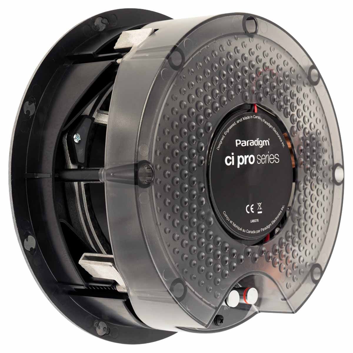 Paradigm CI Pro P80-R V2 Loudspeaker angled rear view