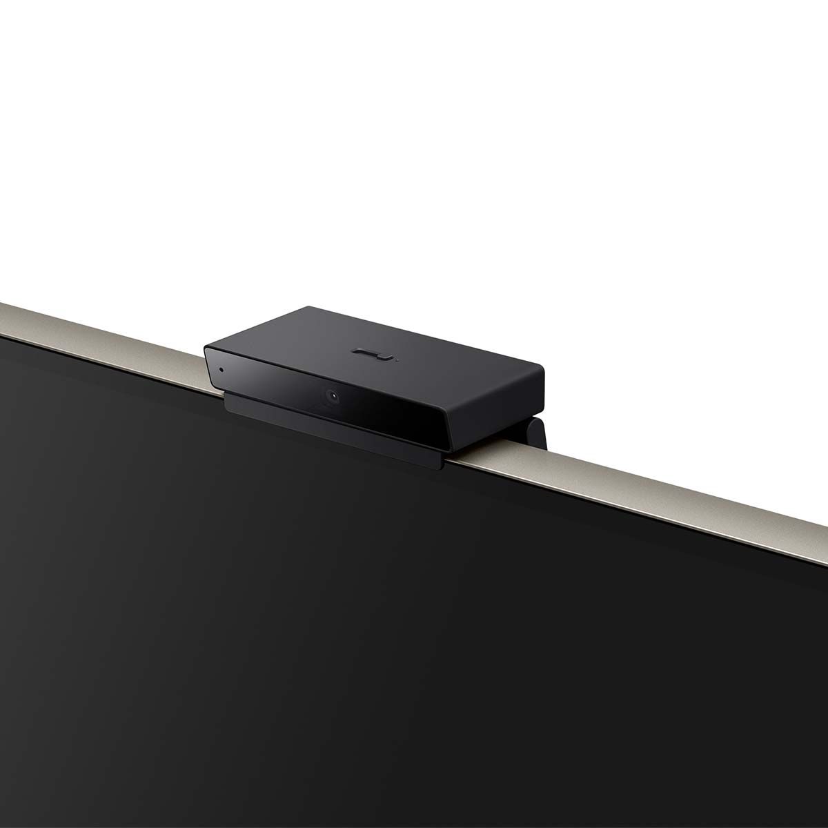 Sony BRAVIA CAM, front angle view, mounted on television