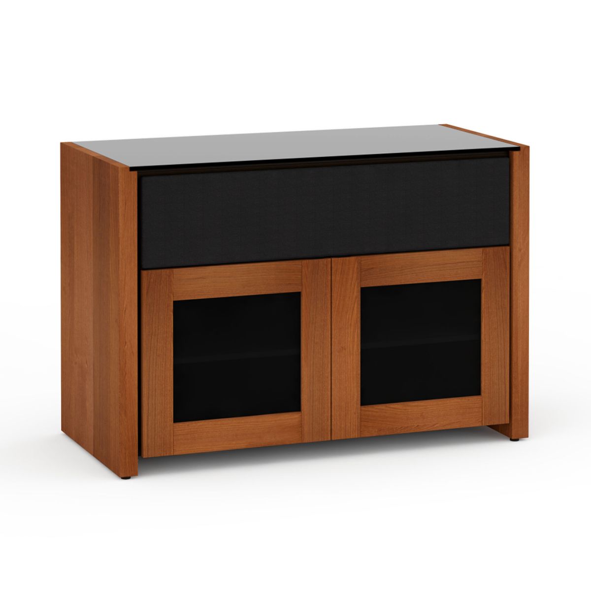 Salamander Designs Corsica 329 Twin-Width AV Cabinet With Center Speaker Opening- American Cherry- front view