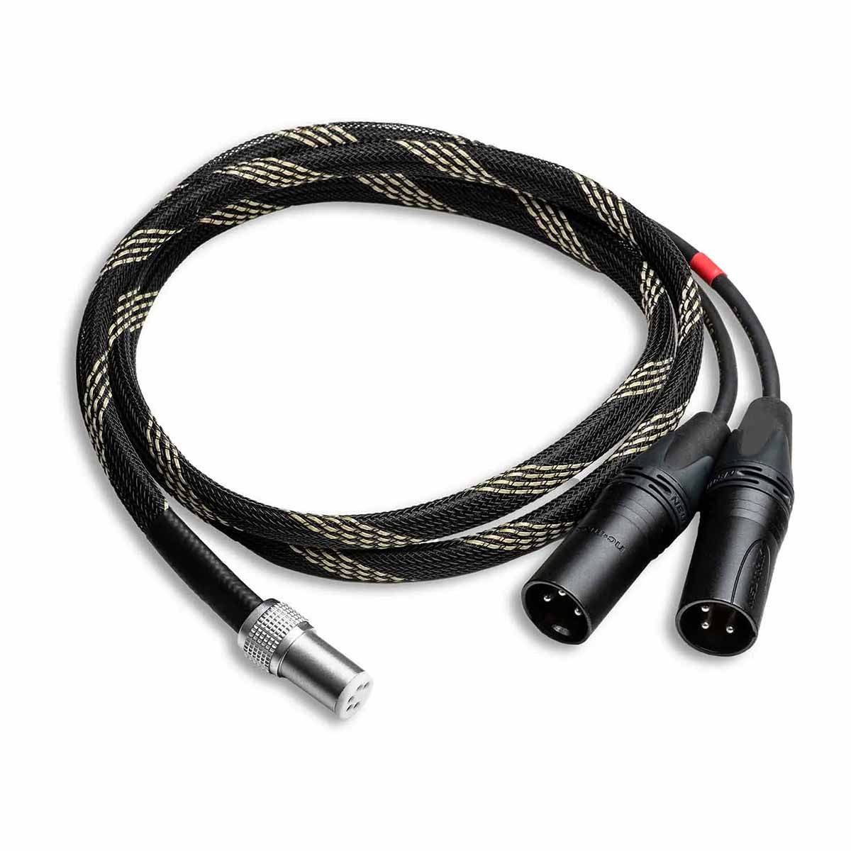 Pro-Ject Connect it Phono DS 5P to XLR Cable - 1.23m - curled overall image
