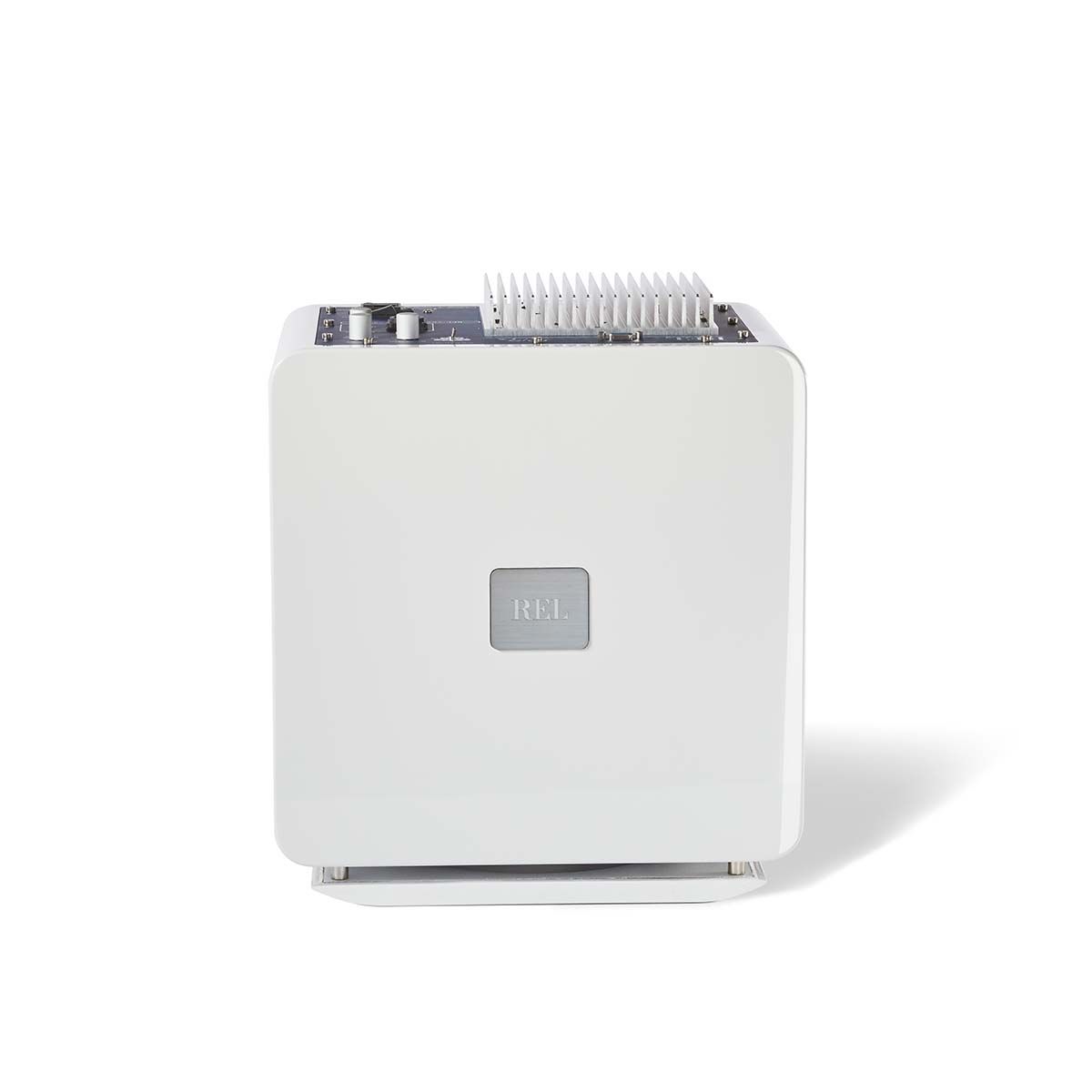 REL T/7x Subwoofer, white, top view