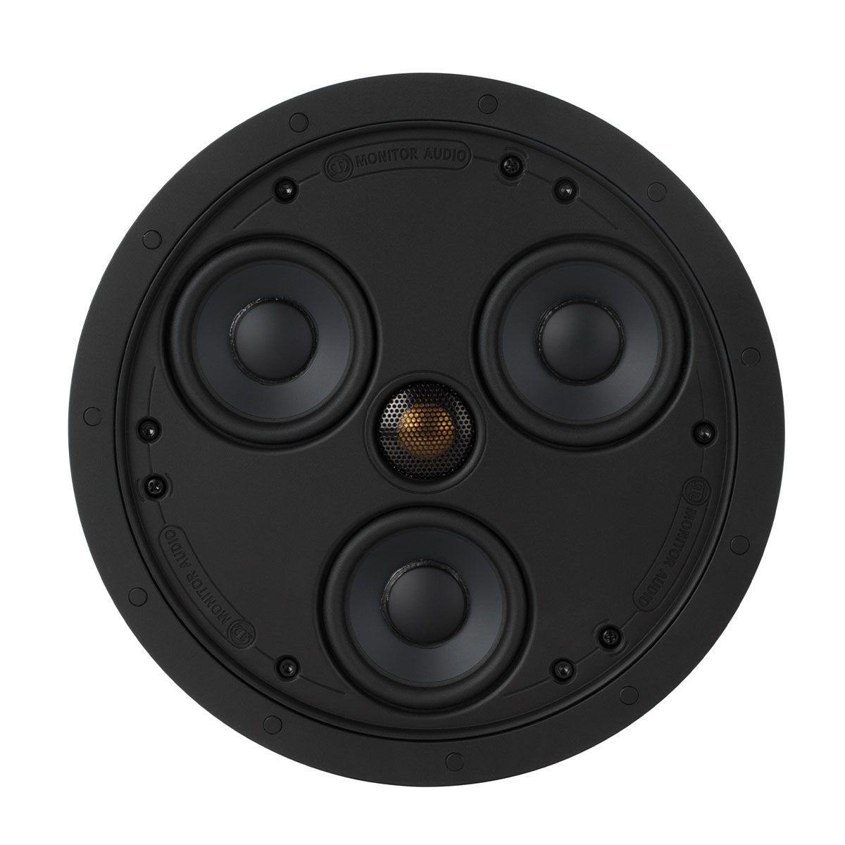 Monitor Audio CSS230 Super Slim In-Ceiling Loudspeaker - front view without grille
