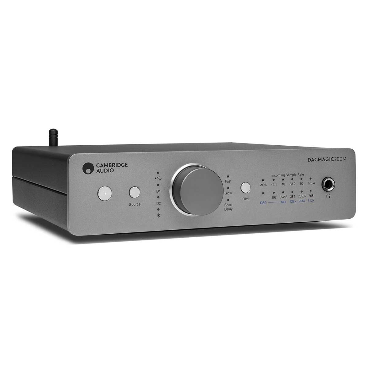 Cambridge Audio DacMagic 200 DAC & Preamplifier angled left front view