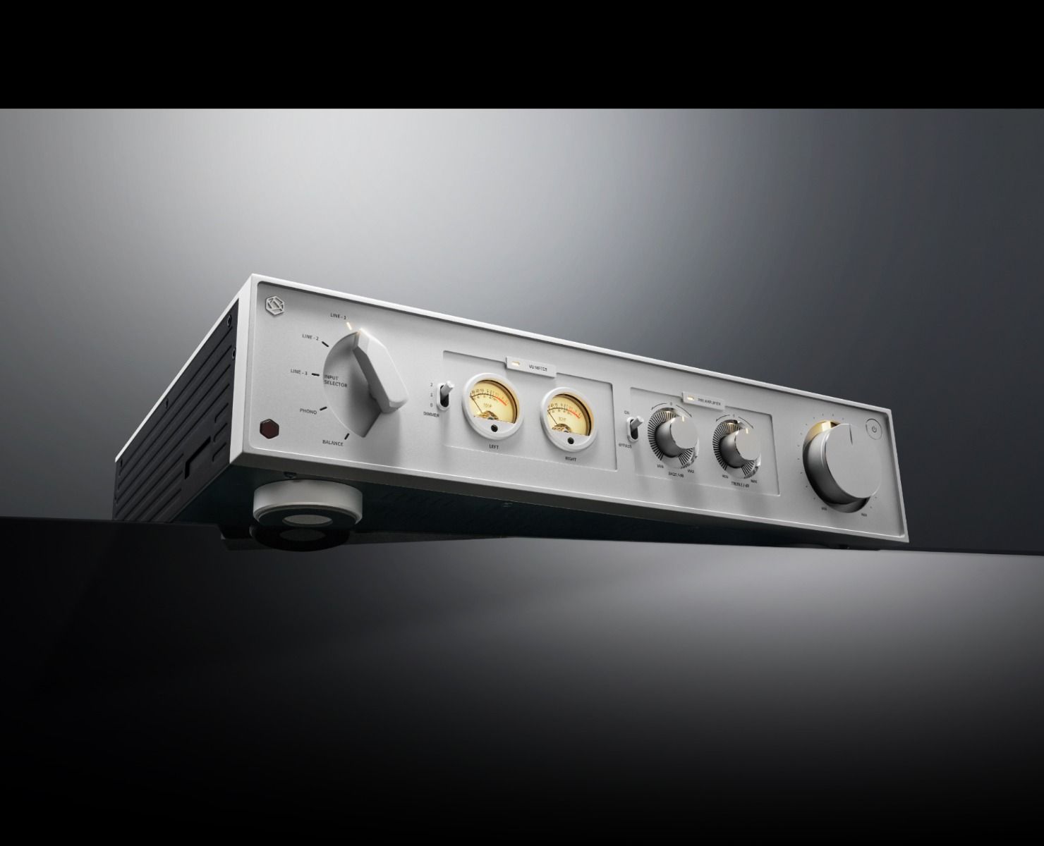 HiFi Rose RA280 angled front view on grey background
