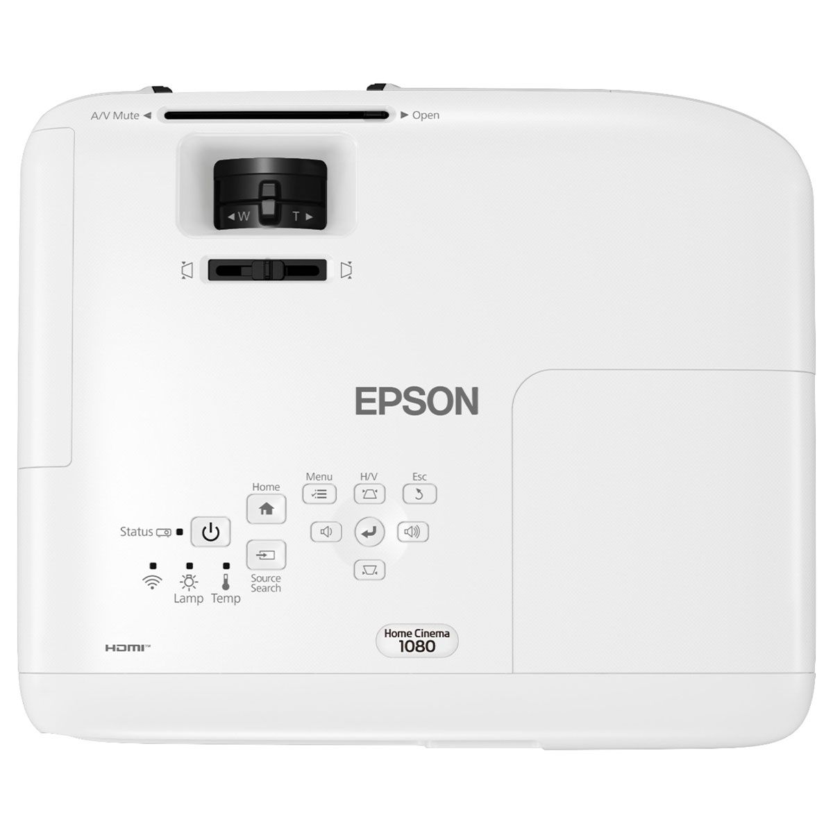 Epson 1080 Projector top view
