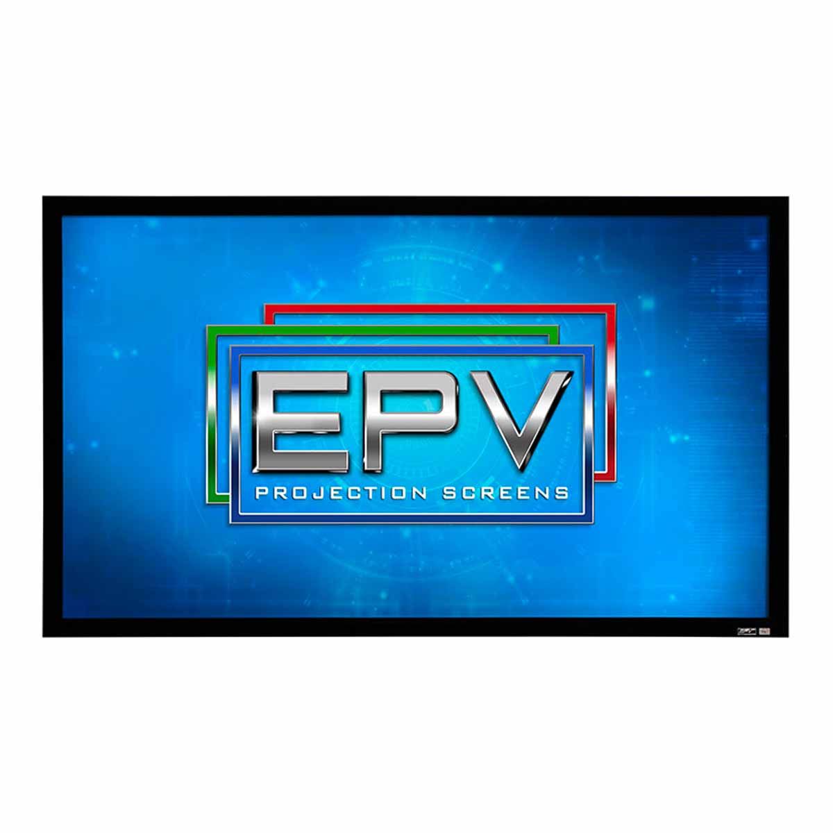 EPV Prime Vision ISF 3 Projector Screen front view with image of EPV logo