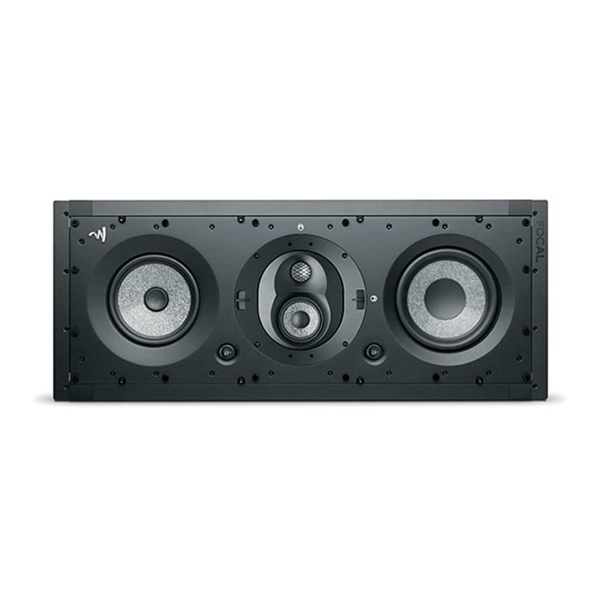 Focal 1000 IWLCR6 In-Wall Loudspeaker front view mounted horizontally