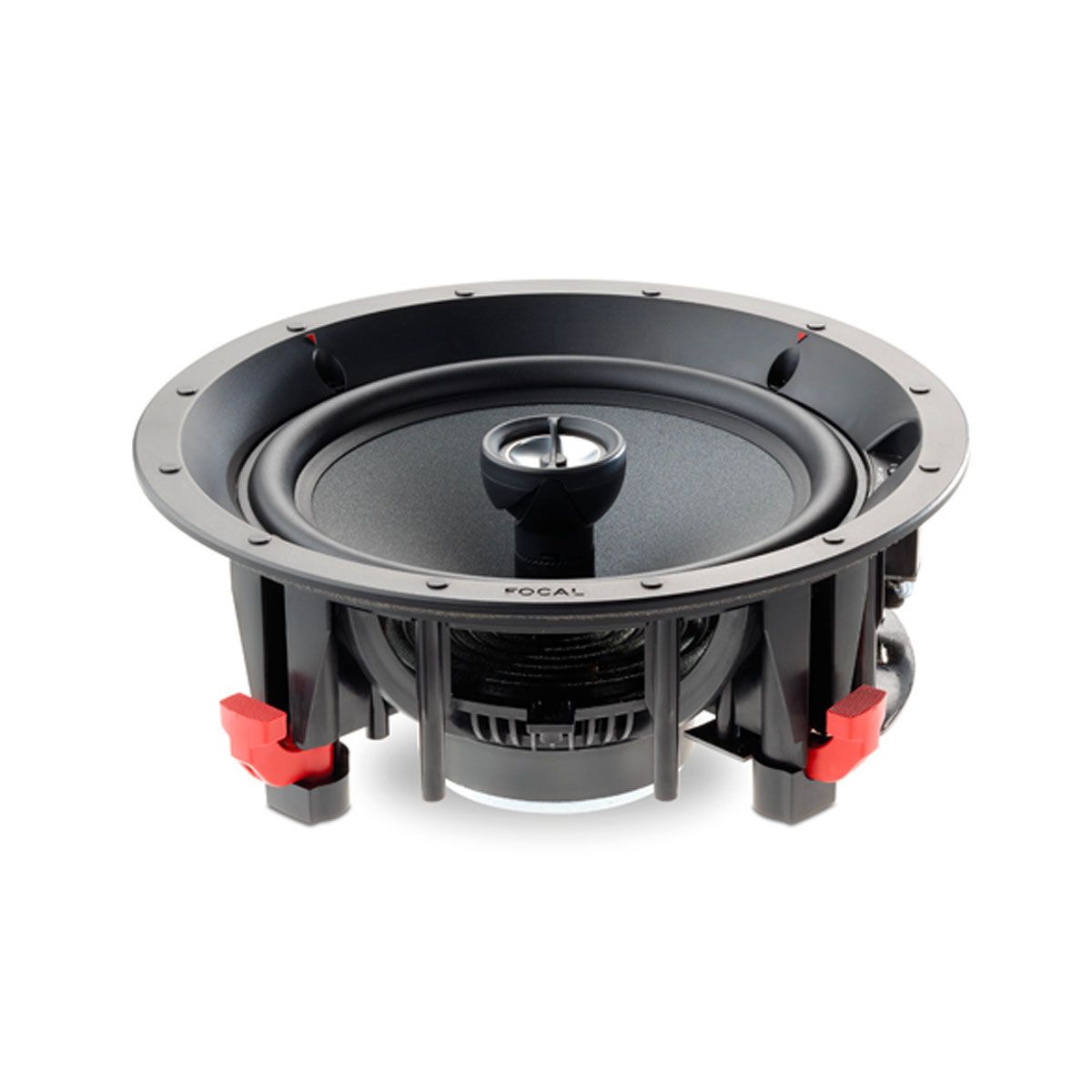 Focal 100 ICW8 In-Ceiling Loudspeaker - Each angled front view without grille